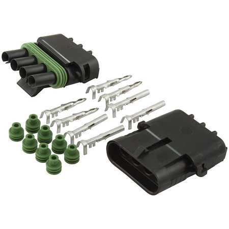 POWER HOUSE 4-Wire Weather Pack Flat Connector Kit PO2621318
